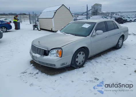 2005 Cadillac Deville Livery z USA, uszkodzony, nr VIN 1G6KD54Y75U129219